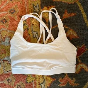 White Lululemon Bra